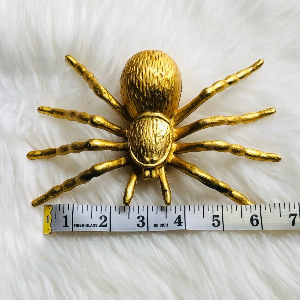 Haunted Halloween Spider Plates & Decor 3 pc